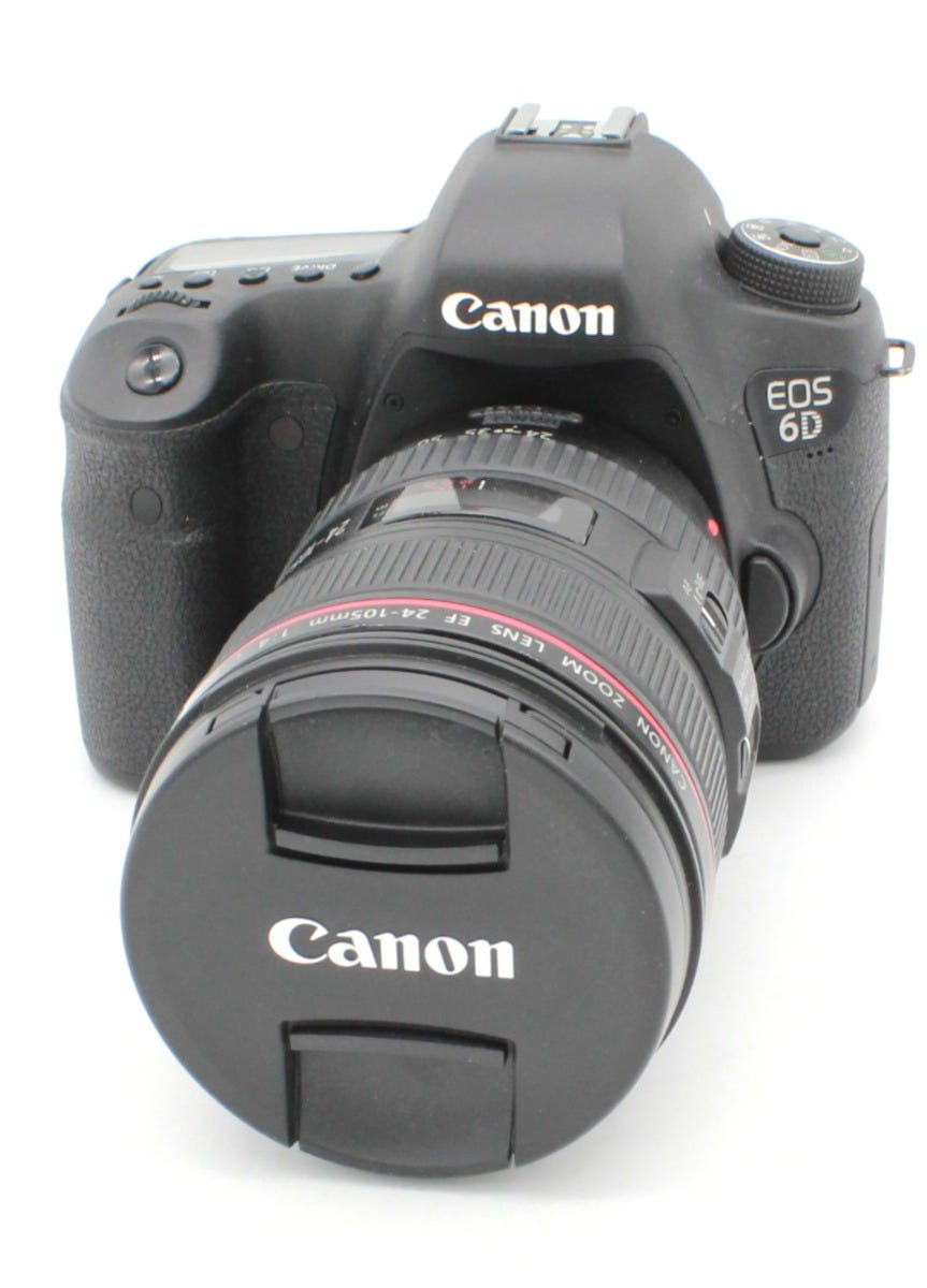 Used Canon EOS 6D Body with EF 24-105mm Zoom Kit S/N 235020000862