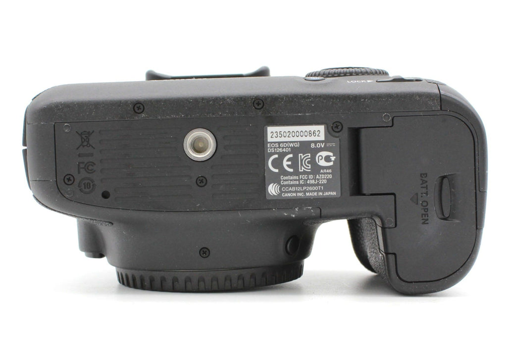 Used Canon EOS 6D Body with EF 24-105mm Zoom Kit S/N 235020000862