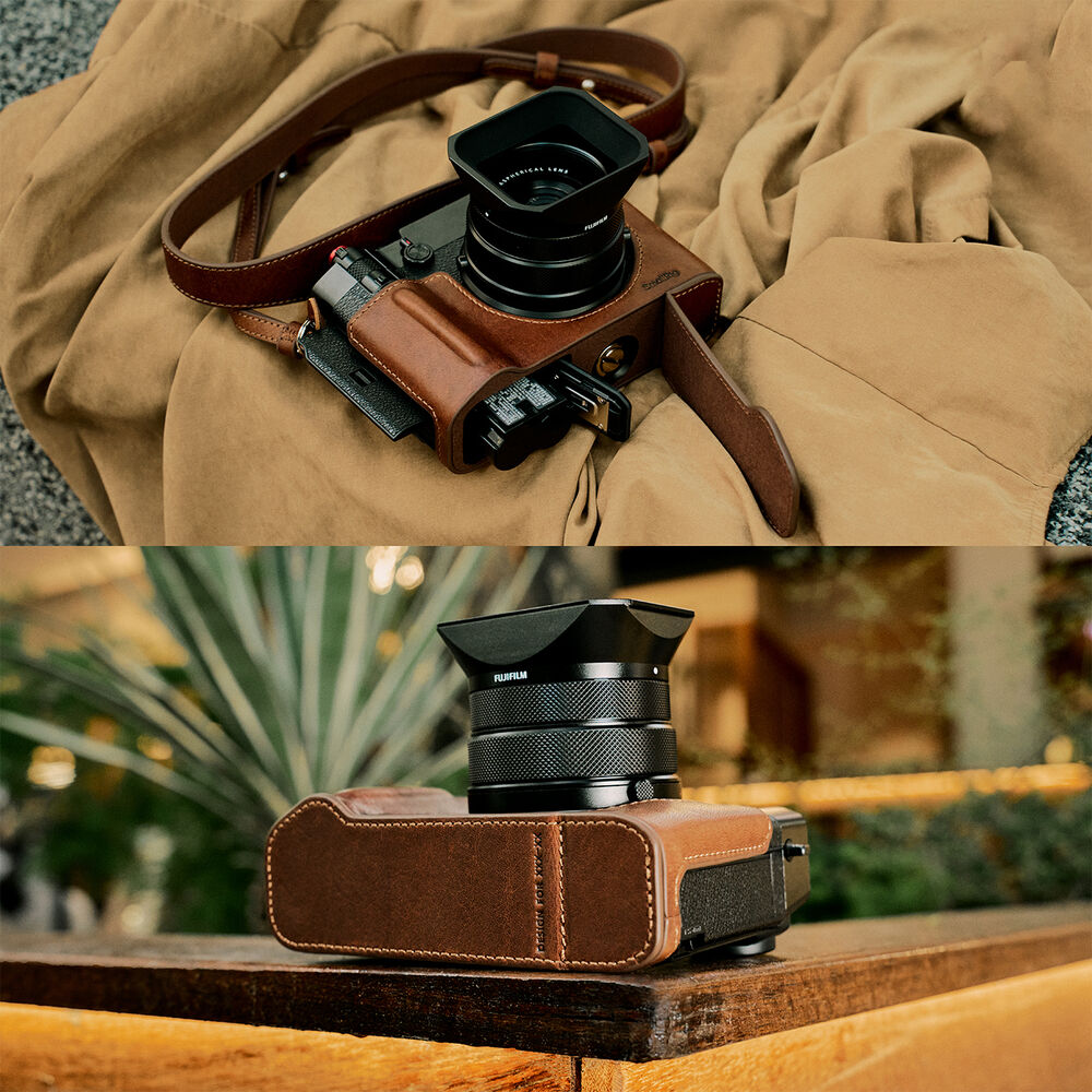 SmallRig Leather Case Kit for FUJIFILM GFX100RF (Brown) 5268 
