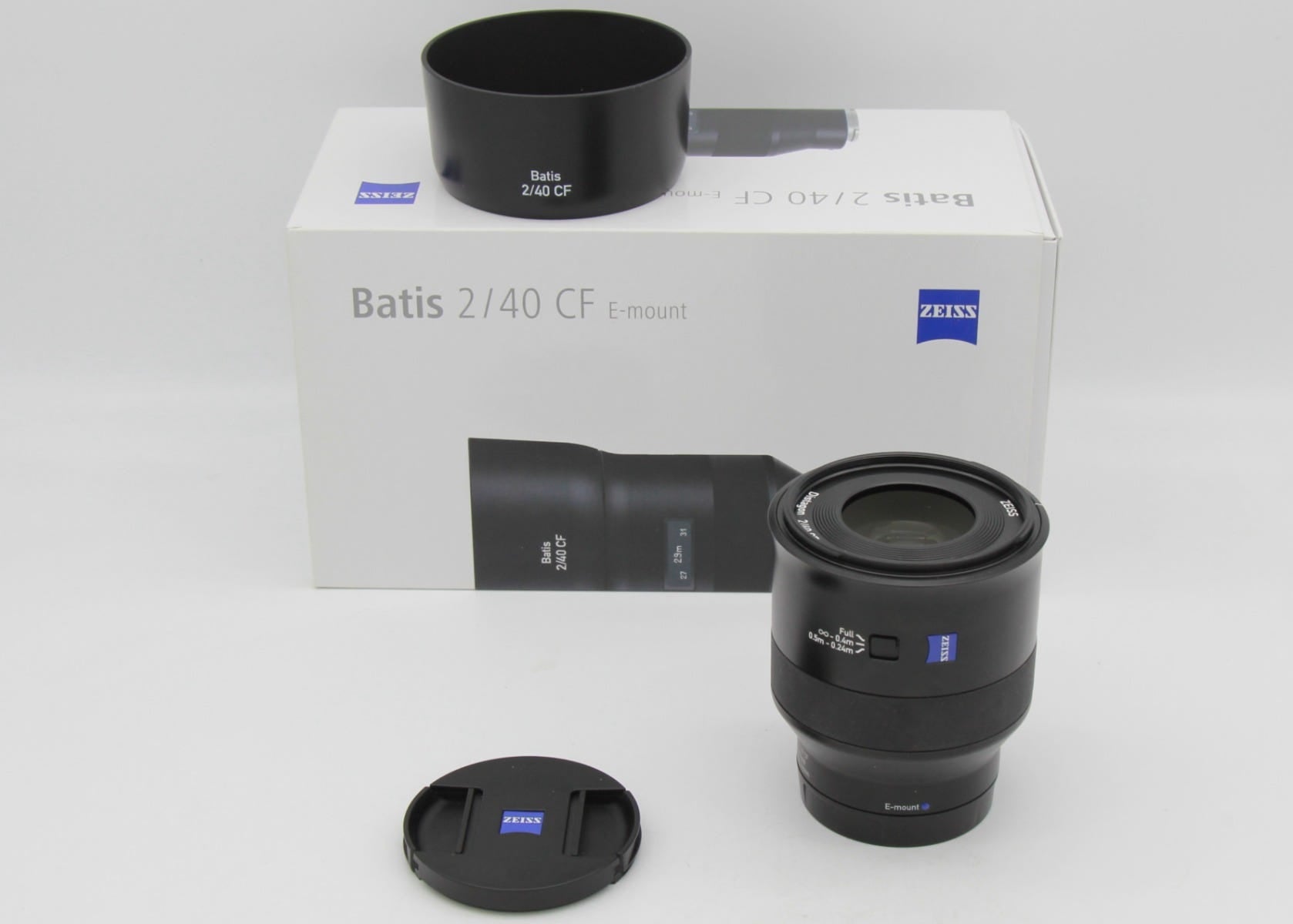 Used Zeiss Batis 40mm f2 CF (SONY) S/N: 60147451