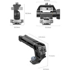 SmallRig Top Handle with Monitor Support Kit (Compatible with Cold Shoe) 5322