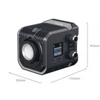 SmallRig RC 100C COB LED Video Light Kit (Ink Blue / With Battery Grip Handle) 5383