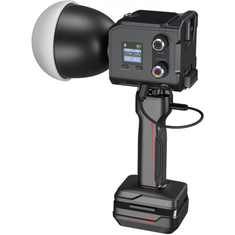 SmallRig RC 100C COB LED Video Light Kit (Ink Blue / With Battery Grip Handle) 5383
