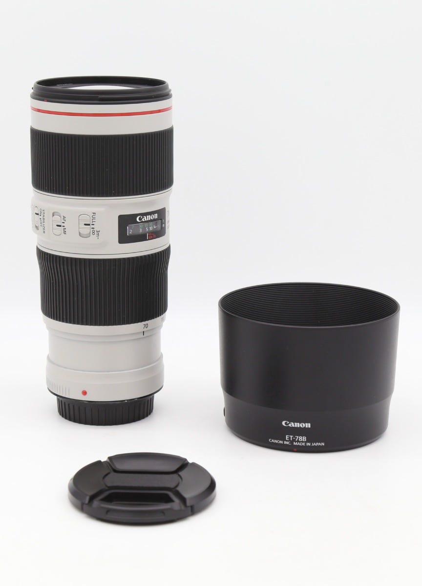 Used Canon EF 70-200mm f4 L II IS USM Zoom S/N:7413001064