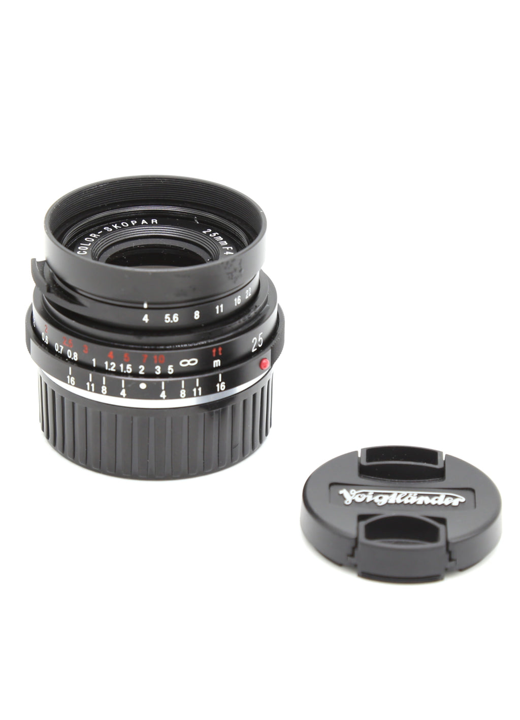 Used Voigtlander 25mm f4 Color-Skopar f4 - Leica M Mount  S/N - 8260394