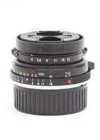 Used Voigtlander 25mm f4 Color-Skopar f4 - Leica M Mount  S/N - 8260394