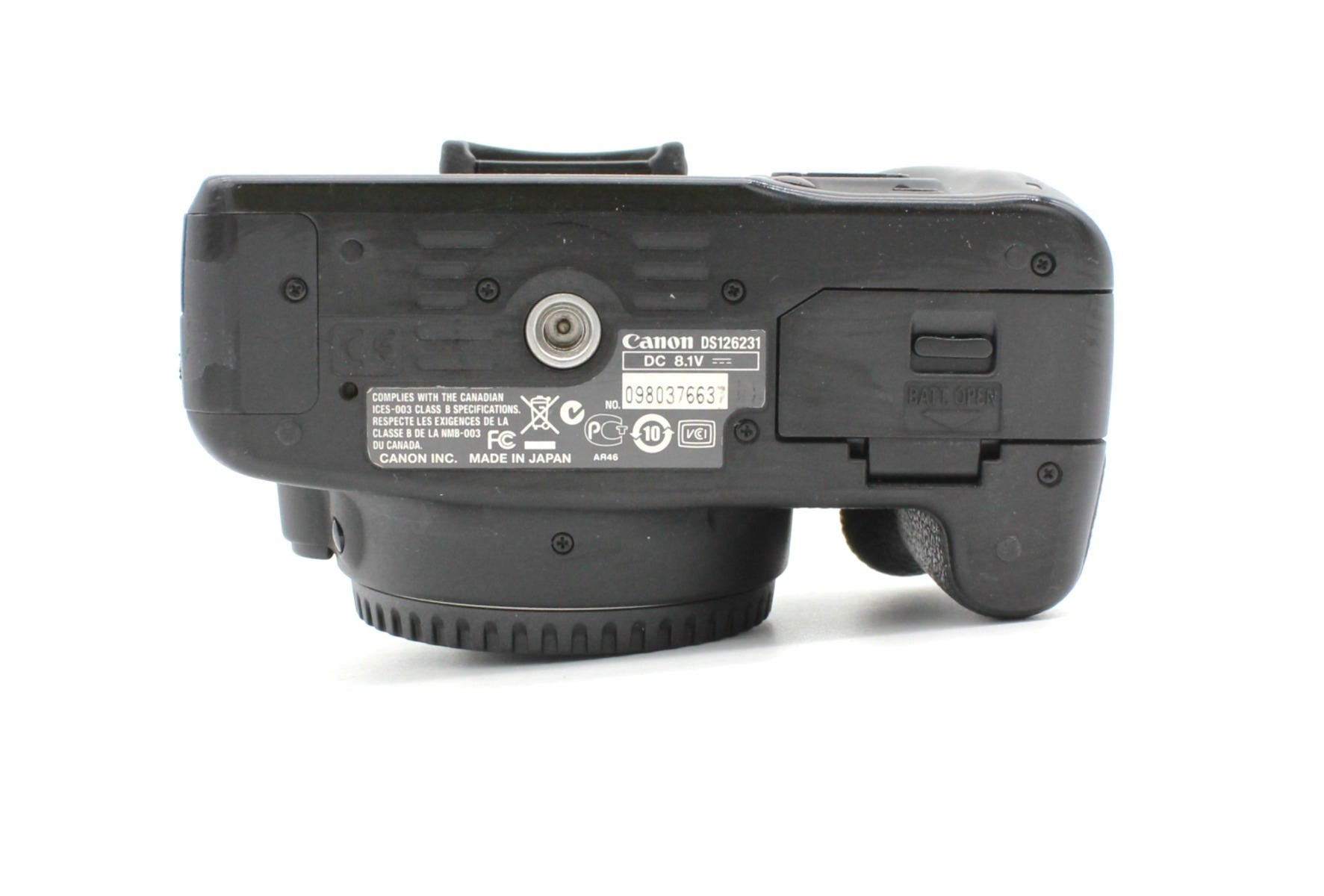 Used Canon EOS 500D Body only S/N:0980376637