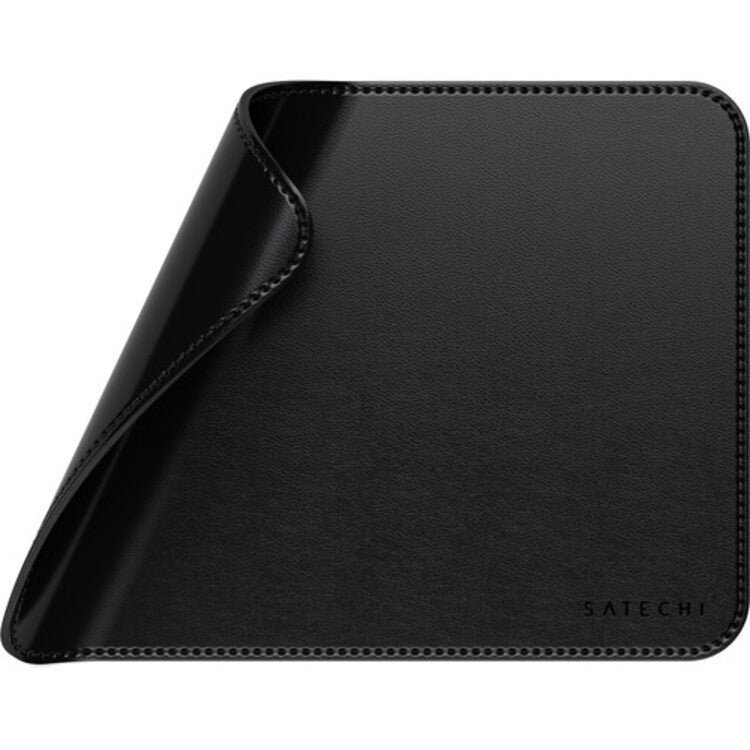 Satechi Vegan-Leather Premium Mouse Pad (Black) 