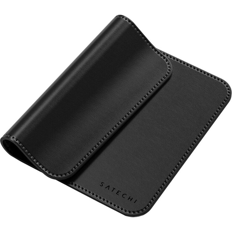Satechi Vegan-Leather Premium Mouse Pad (Black) 