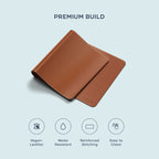 Satechi Vegan-Leather Premium Desk Mat (Brown)