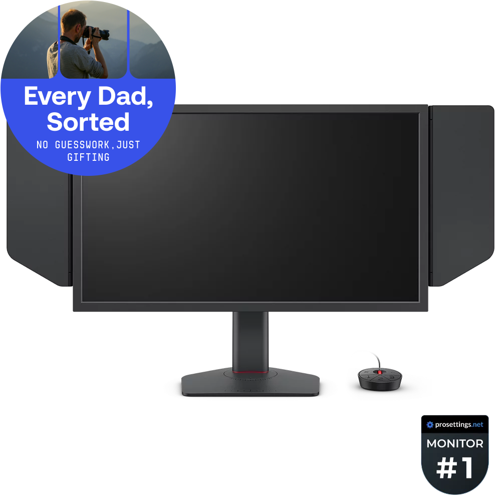 BenQ ZOWIE XL2546X+ 24.1" FHD 280Hz DyAc2 Fast TN Gaming Monitor for Esports