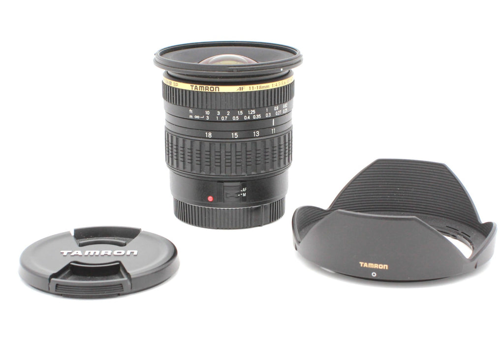 Used Tamron SP AF 11-18mm F4.5-5.6 IF Canon EF-S (APS-C)   S/N 013426