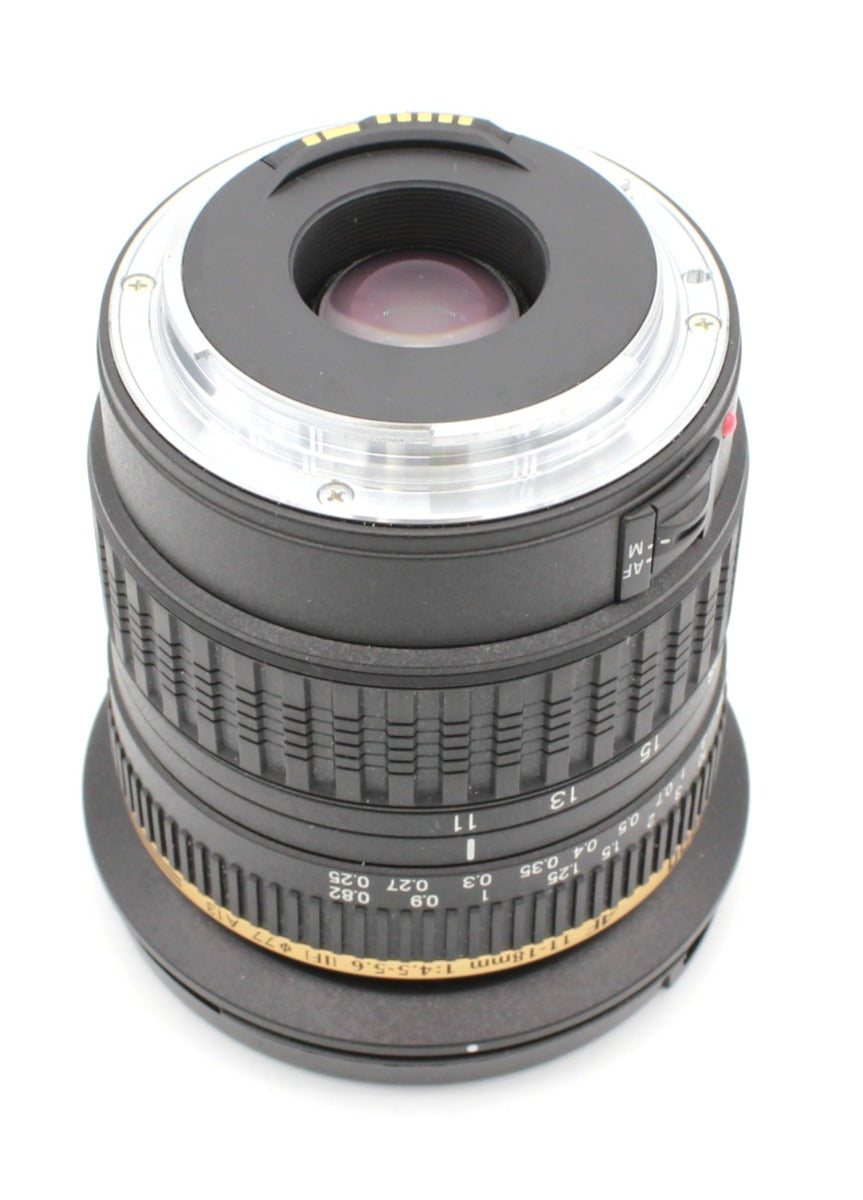 Used Tamron SP AF 11-18mm F4.5-5.6 IF Canon EF-S (APS-C)   S/N 013426