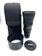 Used Nikon AF-S 500mm F/5.6E PF ED VR- Prime Telephoto - Nikon FX SN: 215387