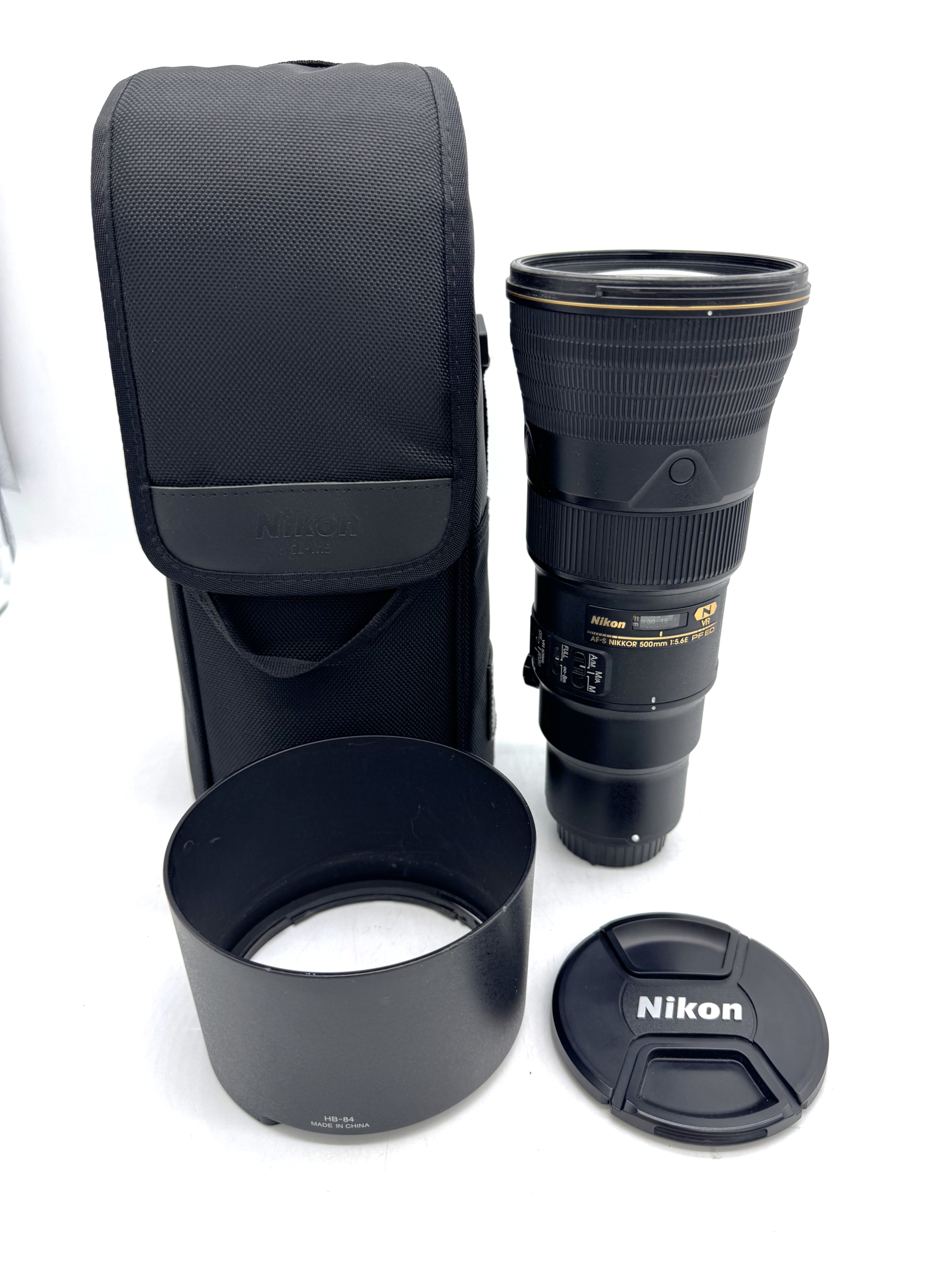 Used Nikon AF-S 500mm F/5.6E PF ED VR- Prime Telephoto - Nikon FX SN: 215387