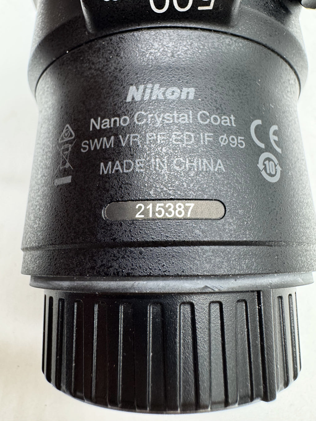 Used Nikon AF-S 500mm F/5.6E PF ED VR- Prime Telephoto - Nikon FX SN: 215387