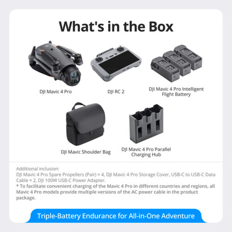 DJI Mavic 4 Pro Fly More Combo (DJI RC 2)
