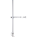 Amaran Verge Desk Clamp Stand - Silver