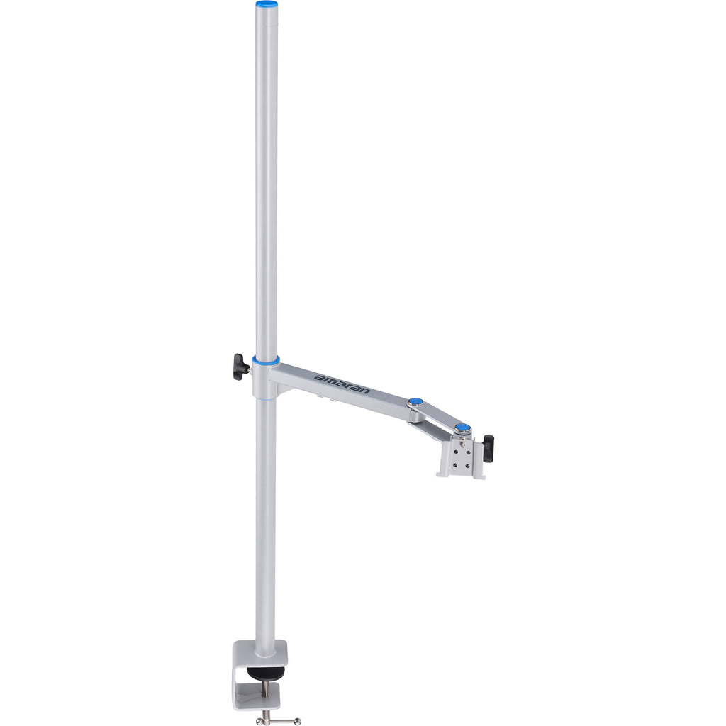 Amaran Verge Desk Clamp Stand - Silver
