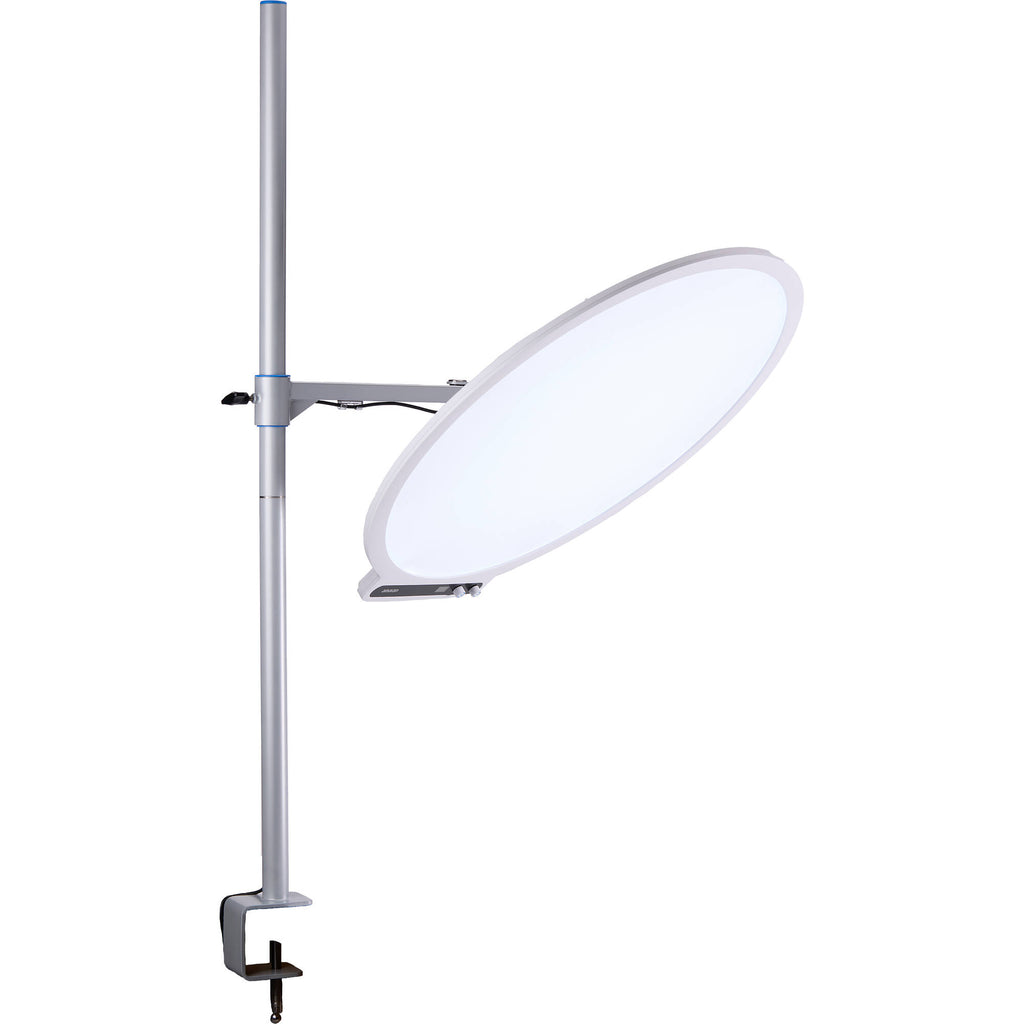 Amaran Verge Desk Clamp Stand - Silver