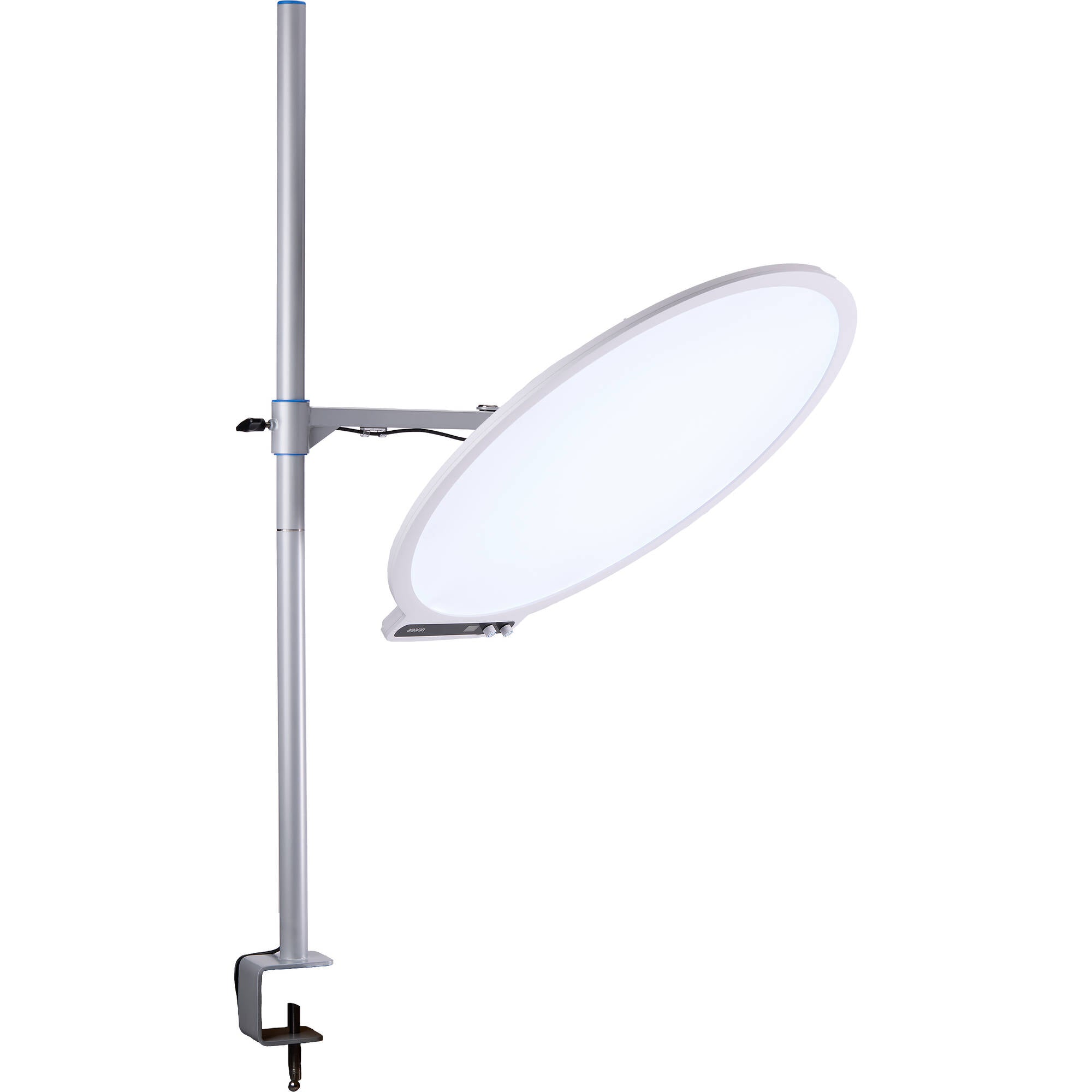 Amaran Verge Desk Clamp Stand - Silver