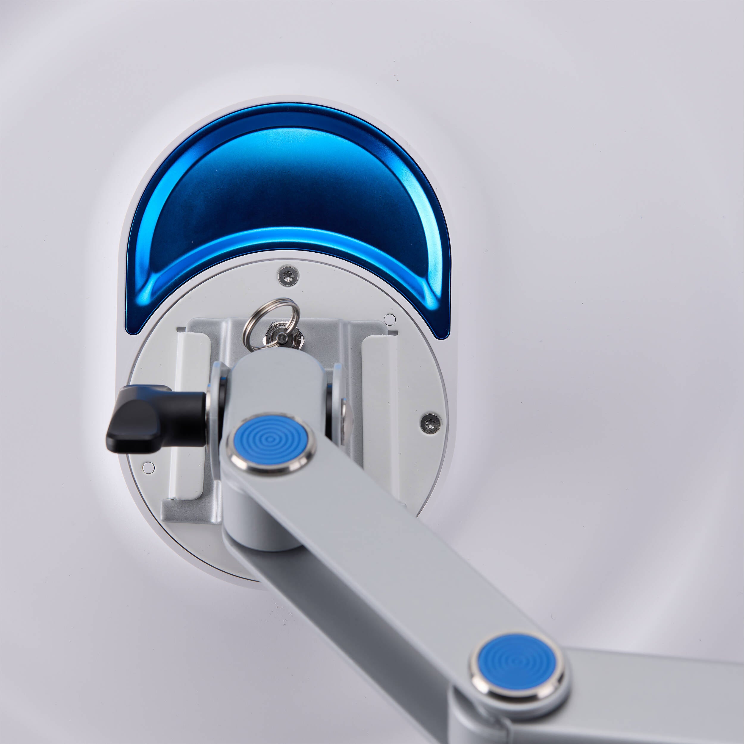 Amaran Verge Desk Clamp Stand - Silver