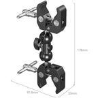 SmallRig Double Head Crab-Shaped Clamp 5331