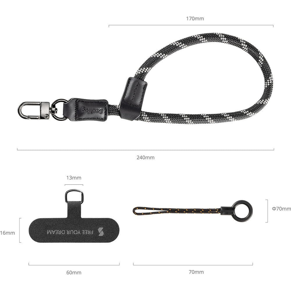 SmallRig FilMov Phone Wrist Strap (Black) 4990