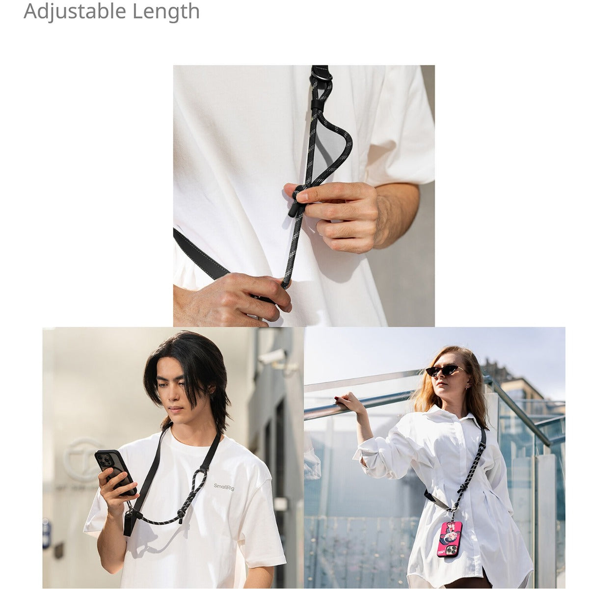 SmallRig FilMov Phone Shoulder Strap (Black) 4989