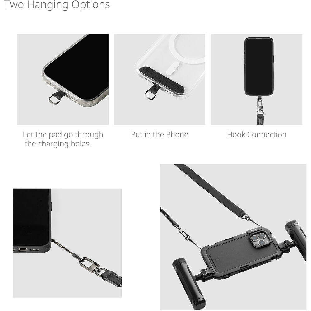 SmallRig FilMov Phone Shoulder Strap (Black) 4989
