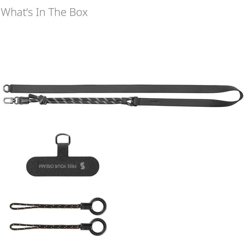 SmallRig FilMov Phone Shoulder Strap (Black) 4989