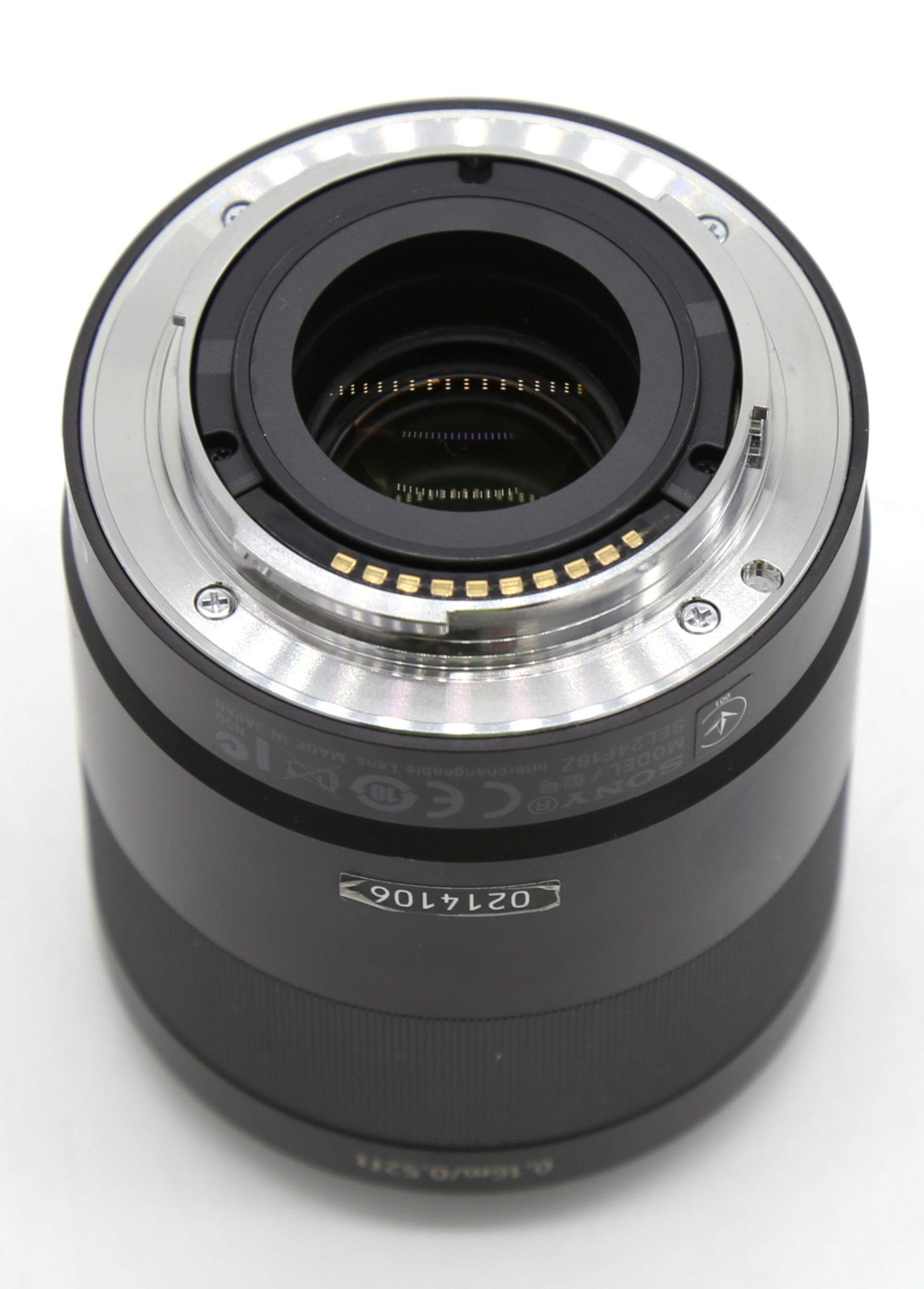 Used Sony 24mm F/1.8 Carl Zeiss Sonnar Prime Lens SN: 0214106