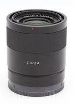 Used Sony 24mm F/1.8 Carl Zeiss Sonnar Prime Lens SN: 0214106