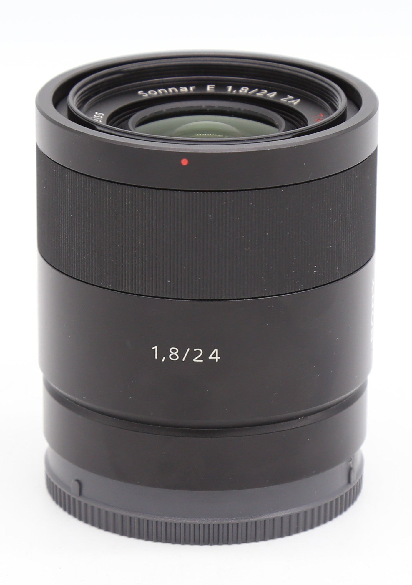 Used Sony 24mm F/1.8 Carl Zeiss Sonnar Prime Lens SN: 0214106