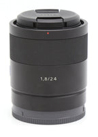 Used Sony 24mm F/1.8 Carl Zeiss Sonnar Prime Lens SN: 0214106