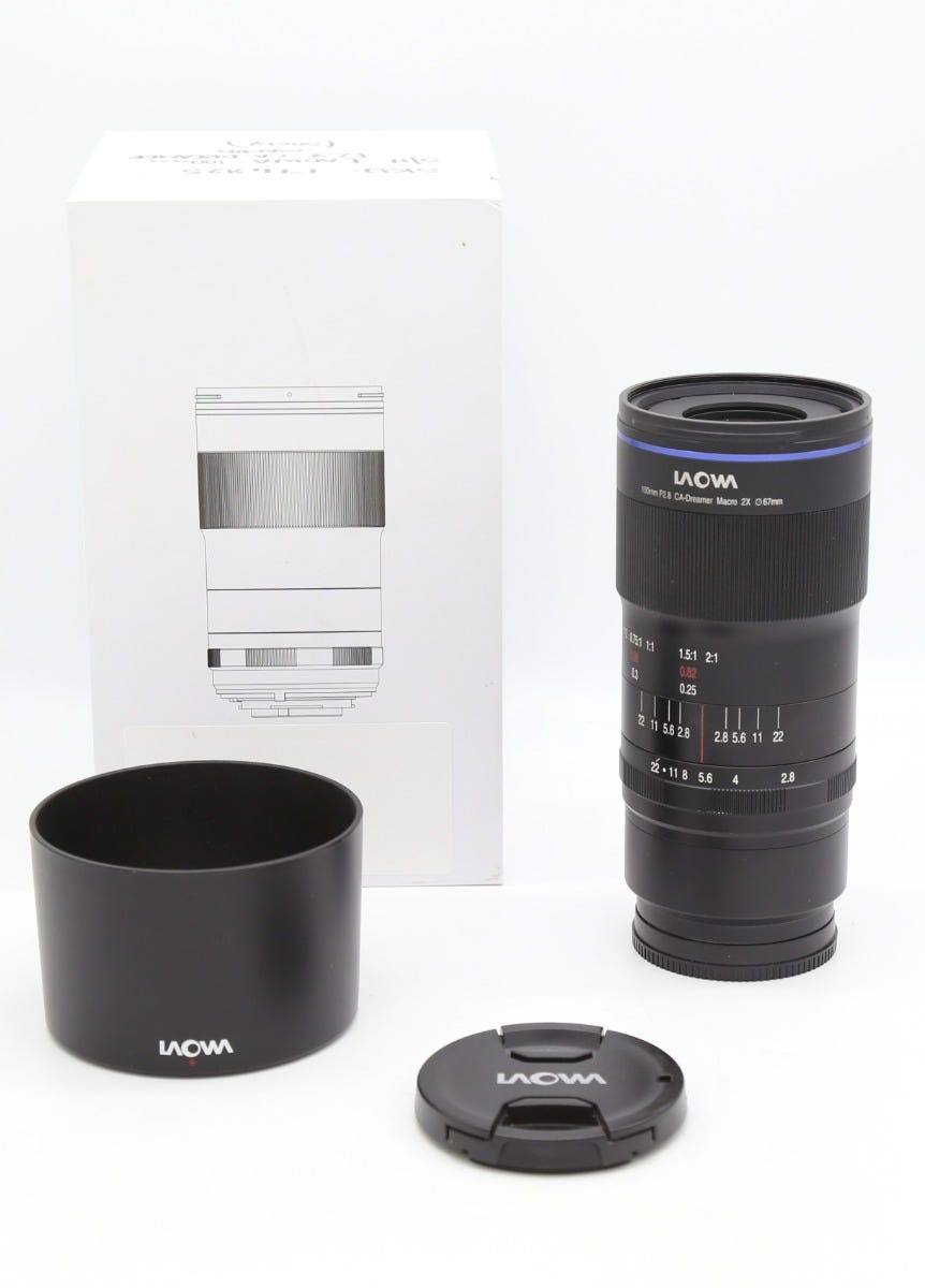 Used Laowa 100mm f2.8 2X Macro CA-Dreamer (Sony FE) S/N: 008697
