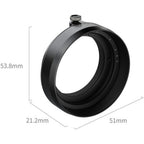 SmallRig Shading Hood for FUJIFILM X half (Black) 5215
