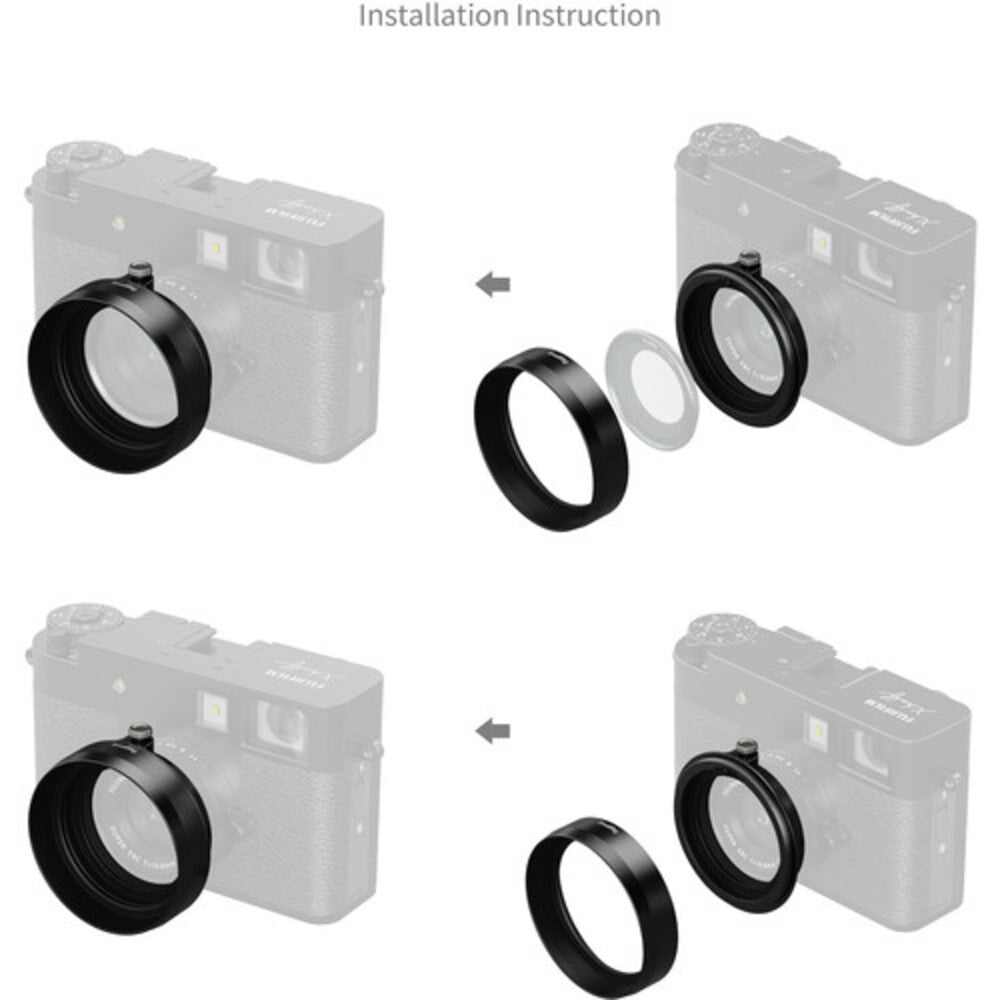 SmallRig Shading Hood for FUJIFILM X half (Black) 5215