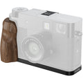 SmallRig L-Shaped Mount Plate with Wooden Handle for FUJIFILM X half (Black) 5224
