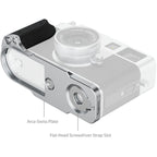 SmallRig L-shaped Mount Plate with Silicone Handle for FUJIFILM X half (Silver) 5216