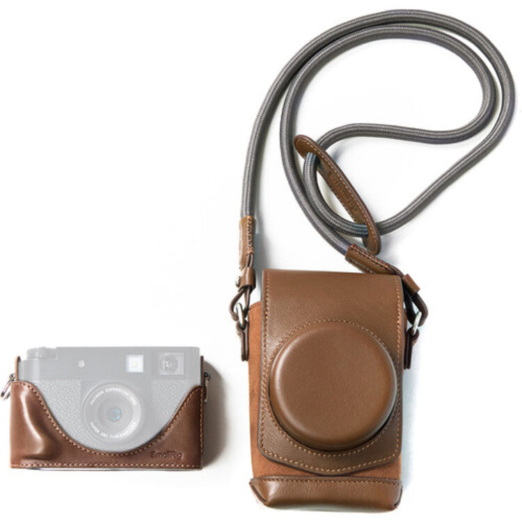 SmallRig Camera Leather Case Kit for FUJIFILM X half (Brown) 5218