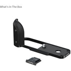 SmallRig L-shaped Mount Plate with Silicone Handle for FUJIFILM X half (Black) 5332