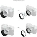 SmallRig Shading Hood for FUJIFILM X half (Silver) 5393