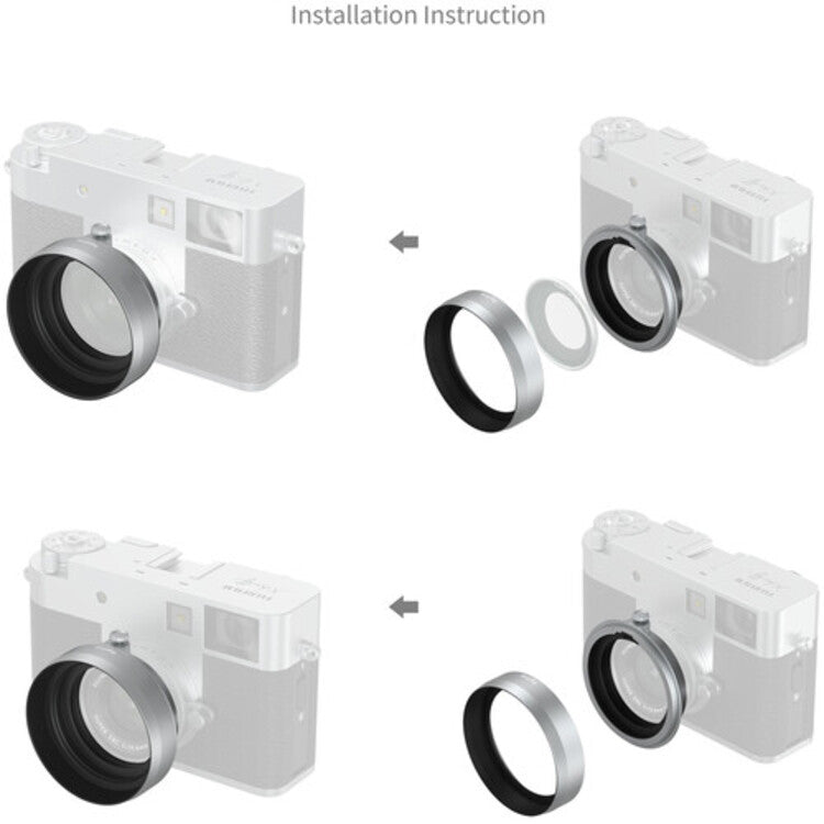 SmallRig Shading Hood for FUJIFILM X half (Silver) 5393