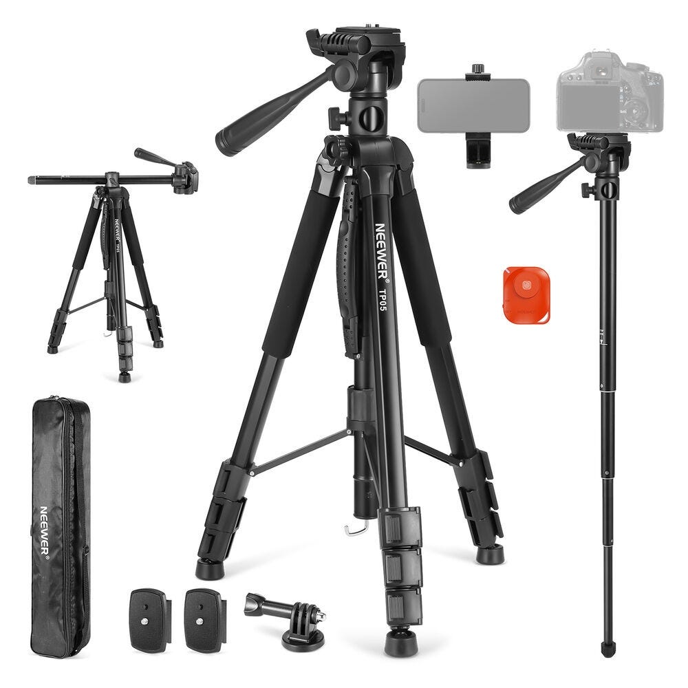 NEEWER TP05 1.85m Video Tripod/Monopod