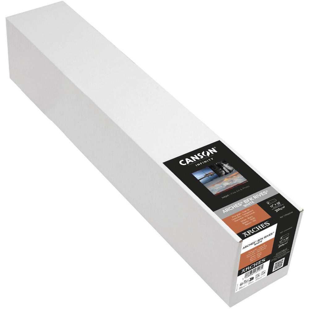 Canson Infinity Arches BFK Rives White 310GSM (4232mm x 12m)