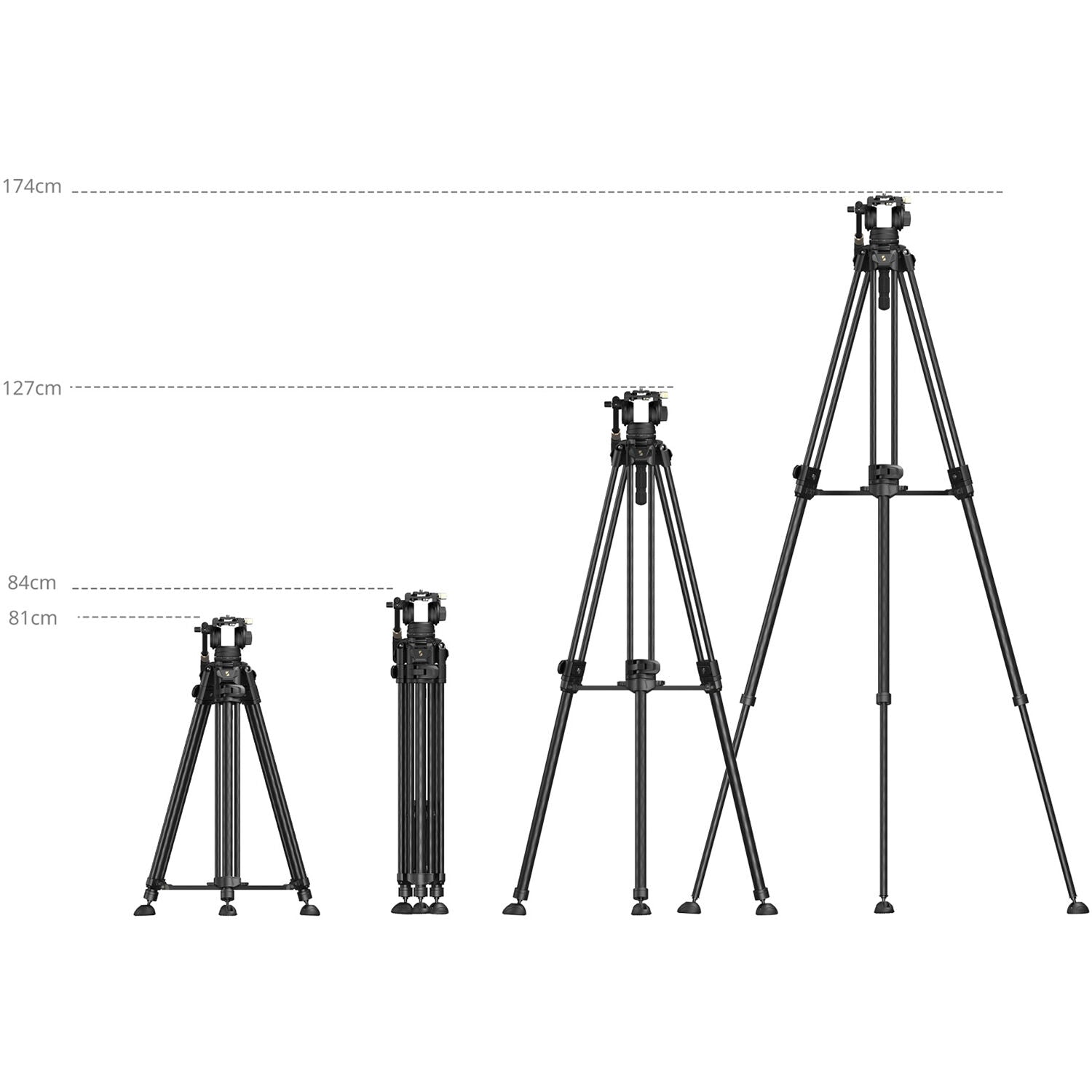 SmallRig AD-50 Max Video Carbon Fiber Tripod 5201 