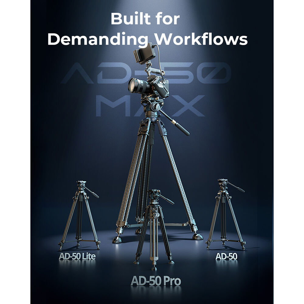 SmallRig AD-50 Max Video Carbon Fiber Tripod 5201 