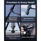 SmallRig AD-50 Max Video Carbon Fiber Tripod 5201 