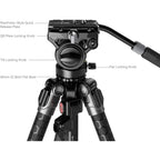 SmallRig x Potato Jet TRIBEX SE Hydraulic Tripod 5305